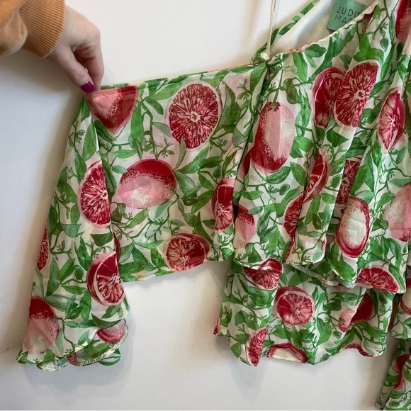 Judith March Fruit Print Top - Picture 4 of 9